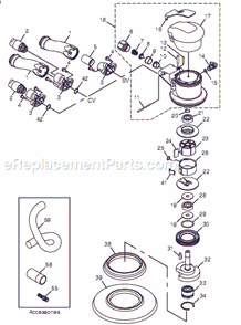 Page A Diagram and Parts List for CP7250CV 8941072503 Chicago Pneumatic Sander